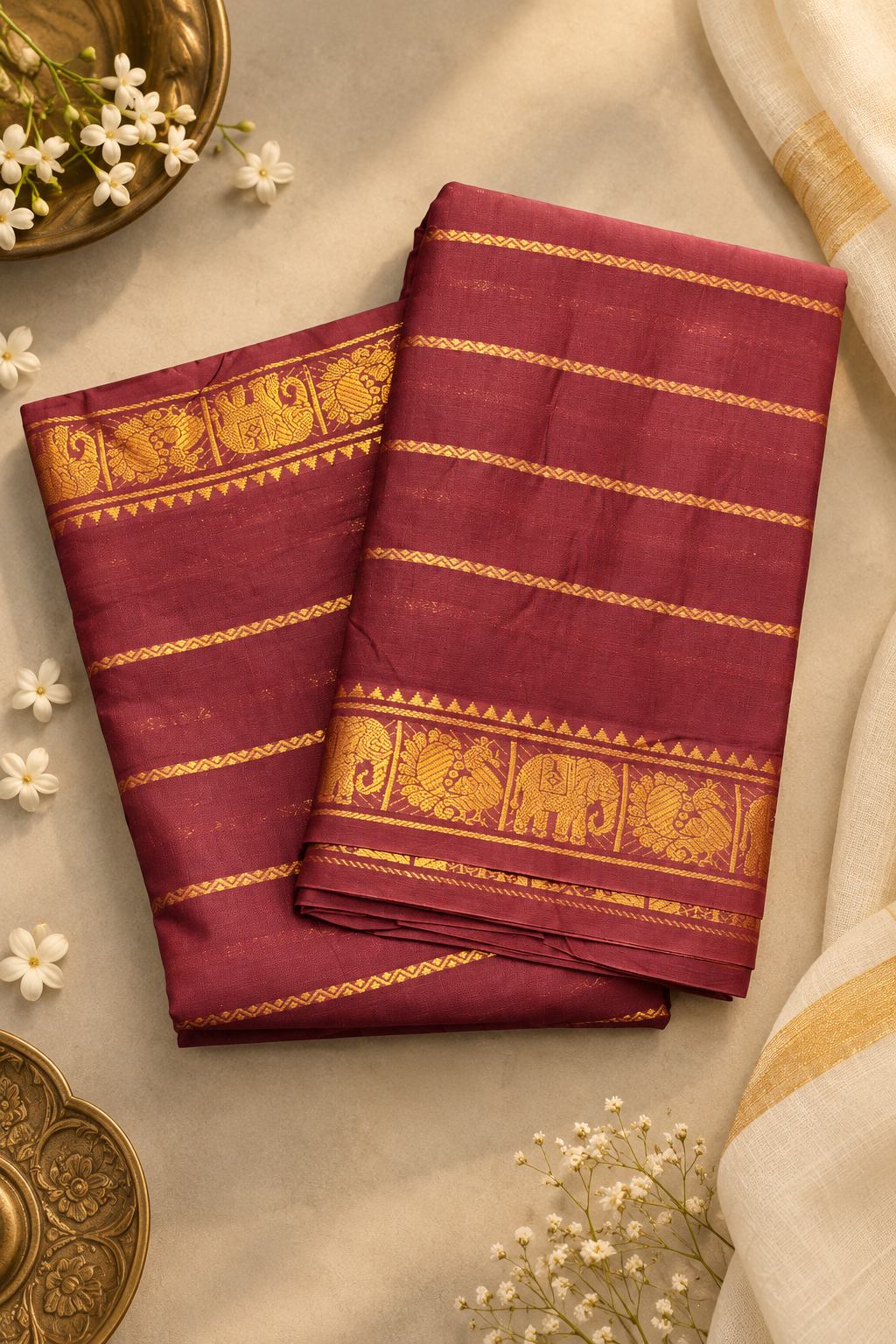 SUNGUDI COTTON SAREE