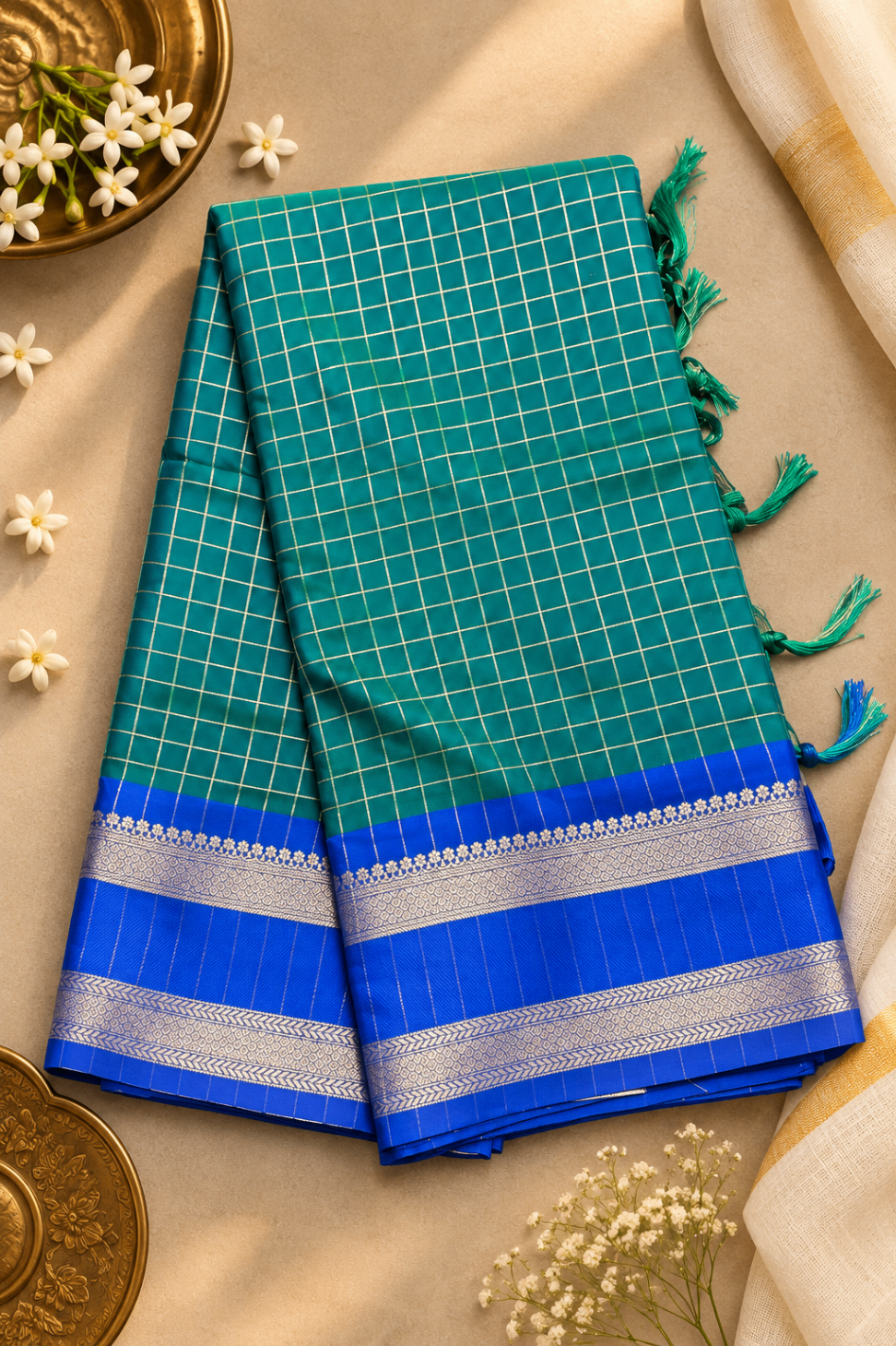 SOFT SILK KANCHI BORDER
