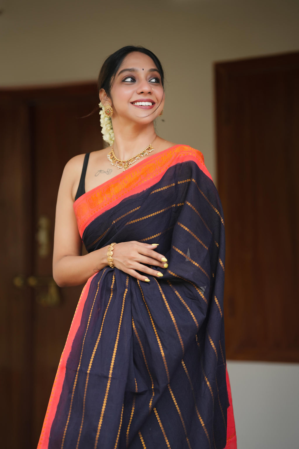 SUNGUDI COTTON  SAREE