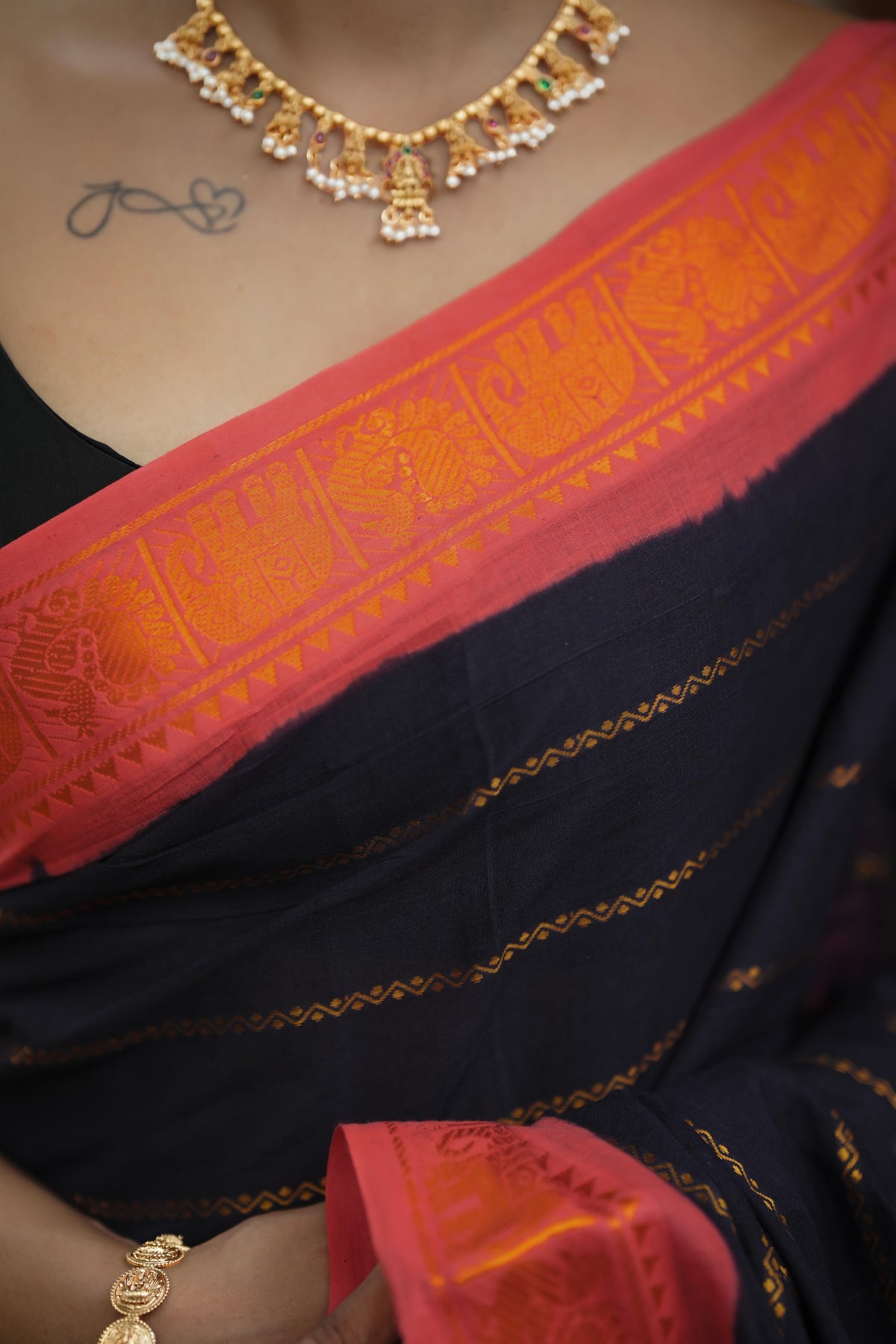 SUNGUDI COTTON  SAREE
