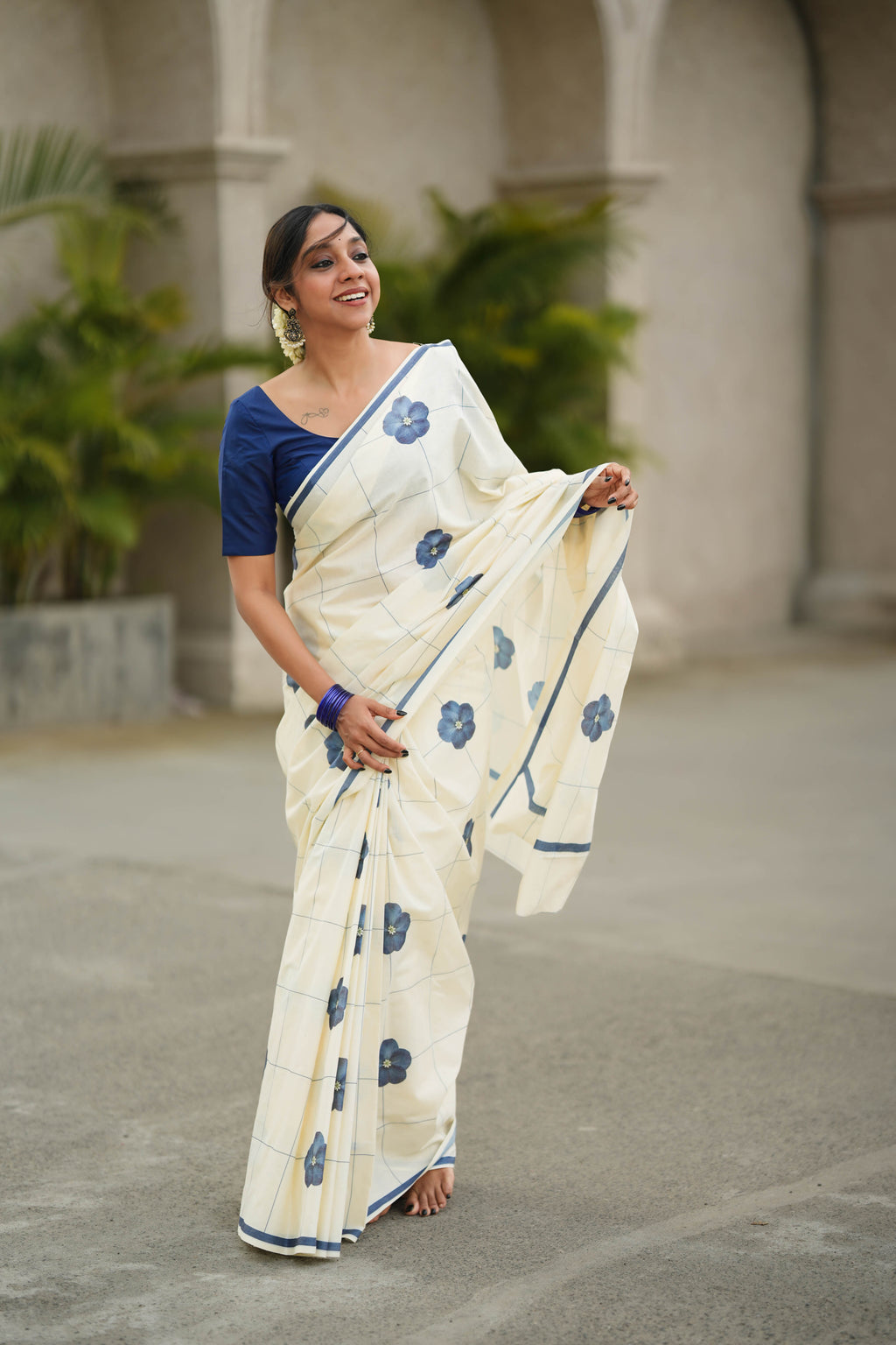 Neelambari saree