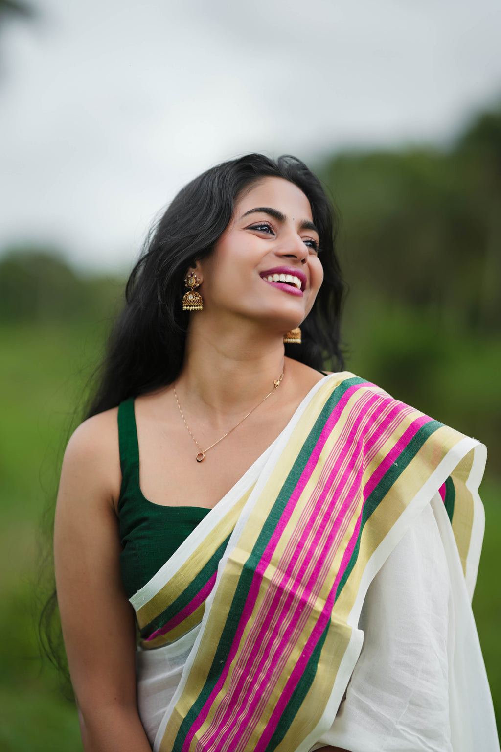 mul cotton saree
