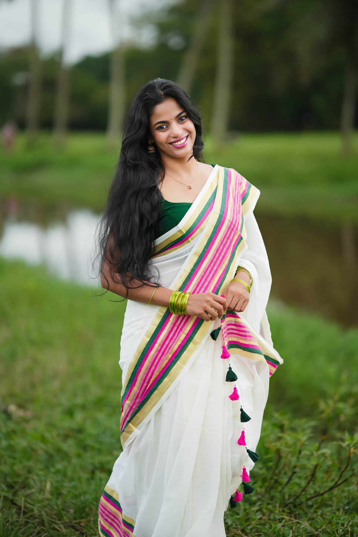 mul cotton saree